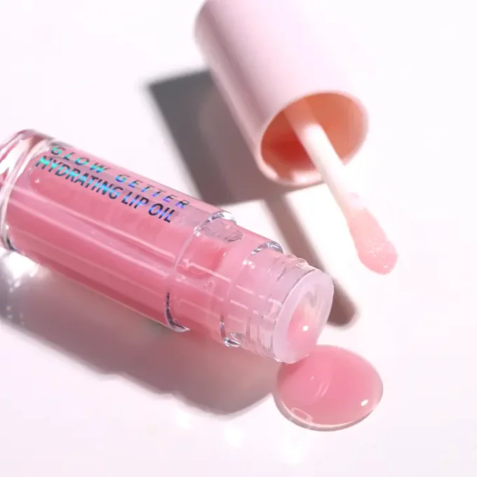Huile hydratante pour les lèvres Glow Getter (009, BUBBLE PINK)
